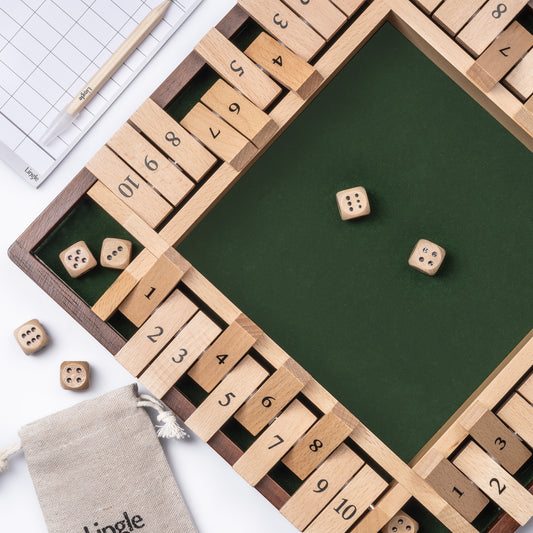 Lingle Shut The Box Dice Game