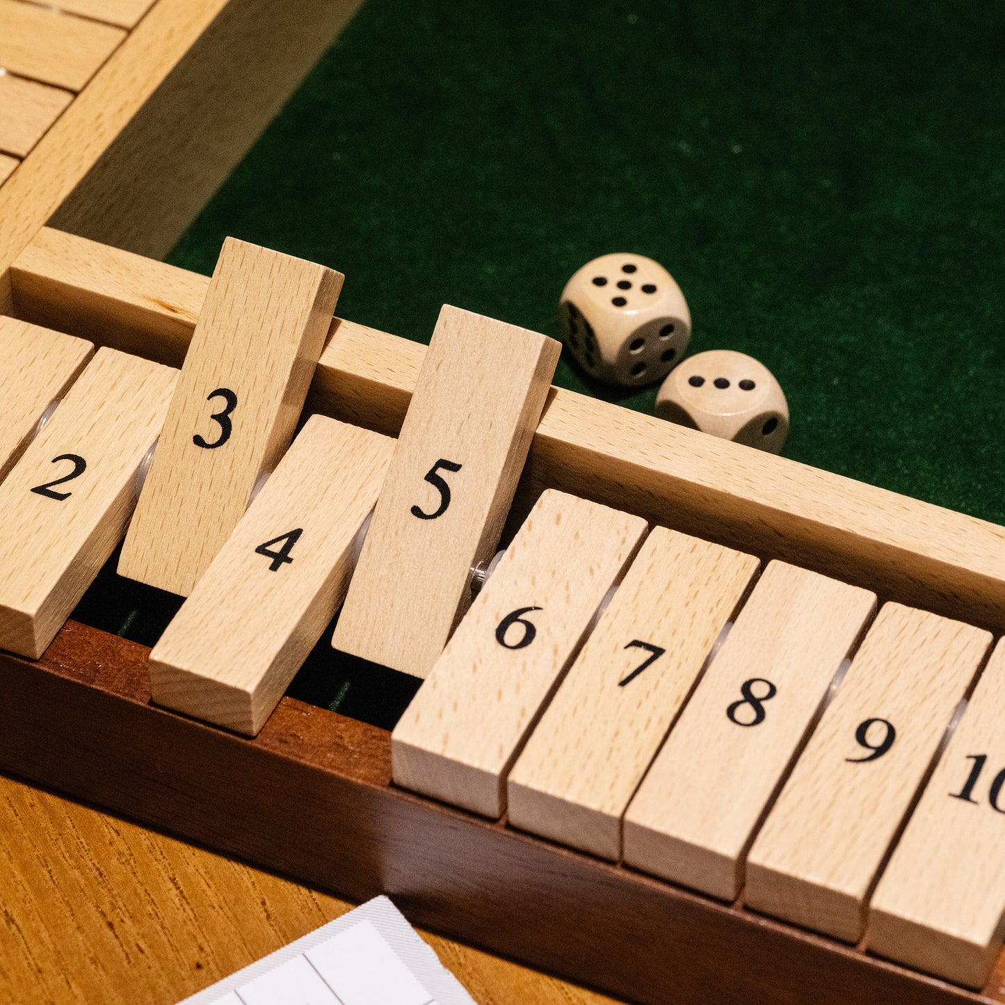 Lingle Shut The Box Dice Game