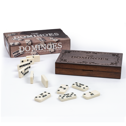 Lingle Luxury Dominoes Set with 28 Pieces