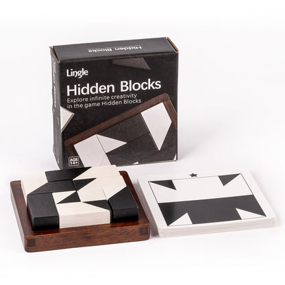 Lingle Wooden Hidden Blocks Puzzle Game