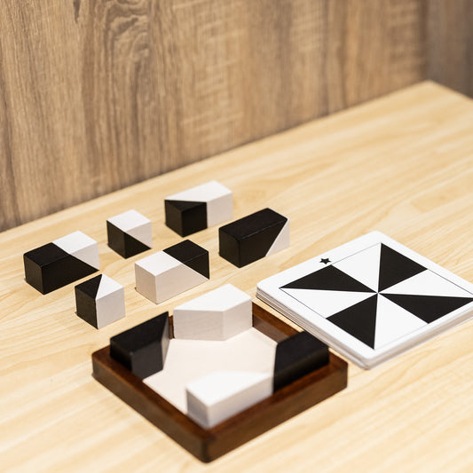 Lingle Wooden Hidden Blocks Puzzle Game